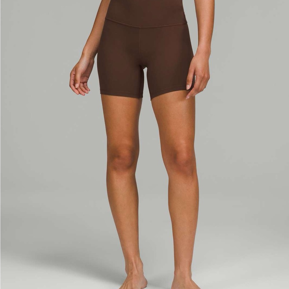 Lululemon align shorts 6 inch Java